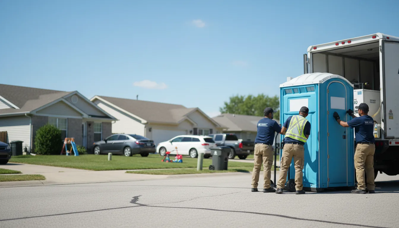 Standard Porta Potty Rentals in Keenes, IL near me